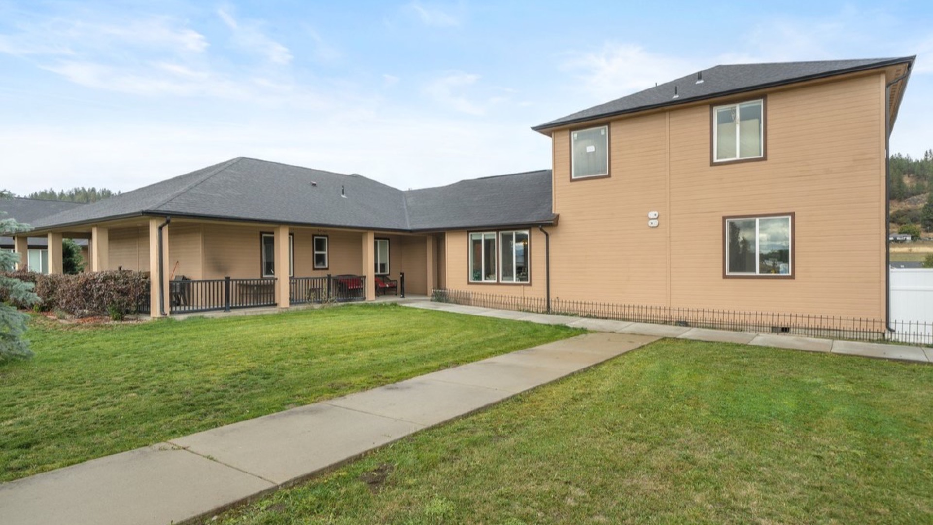 Garden and outdoor space representing senior care in Spokane Valley